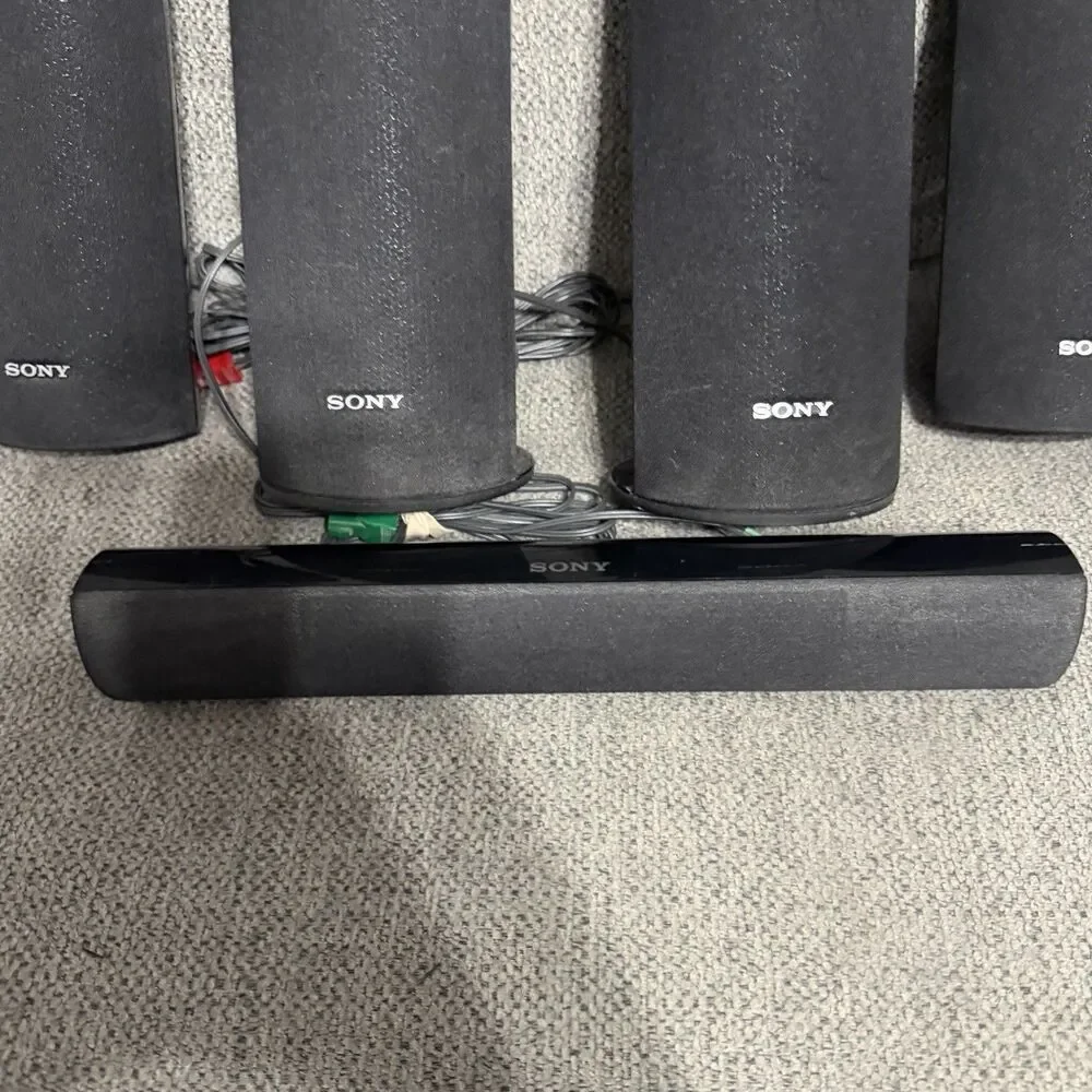 Sony SS-TSB107 SS-TSB106 Surround Sound 5 Speakers SS-CTB103 Complete Speakers